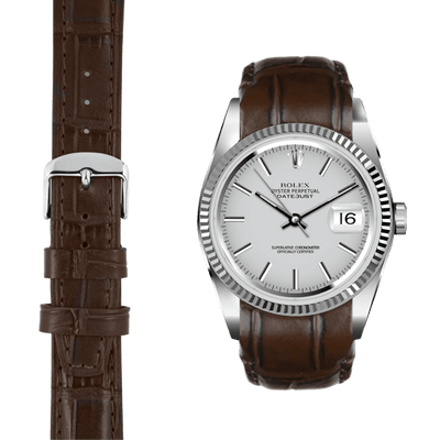 Datejust lederarmband