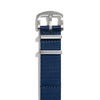 Everest Blaues Nylon Uhrenarmband