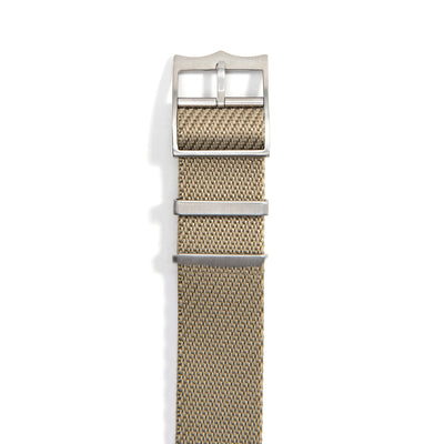 Everest Khaki Einzel Pass Nylon Uhrenarmband