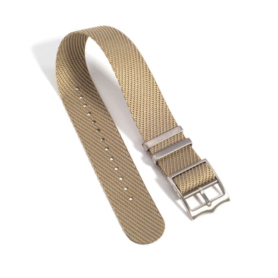 Everest Khaki Einzel Pass Nylon Uhrenarmband