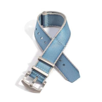 Everest Uhrenarmband aus Nylon in Tiffany Blau