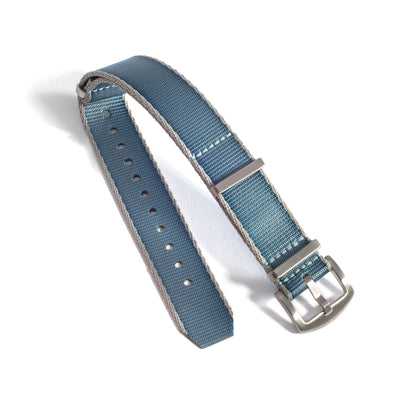 Everest Uhrenarmband aus Nylon in Tiffany Blau