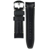 Panerai black leather watch strap