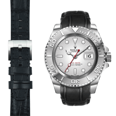 Rolex Yacht Master lederarmband