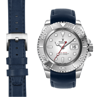 Rolex Yacht Master lederarmband