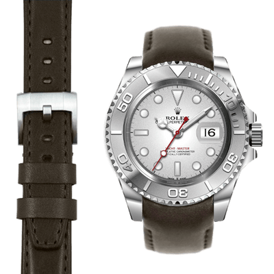 Rolex Yacht Master lederarmband