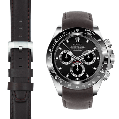 Rolex Daytona brown leather watch band