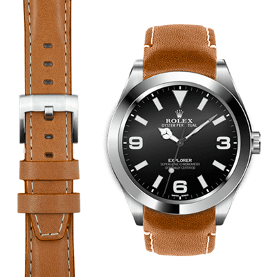 Rolex Explorer I lederarmband