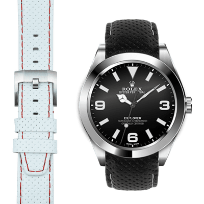 Rolex Explorer lederarmband