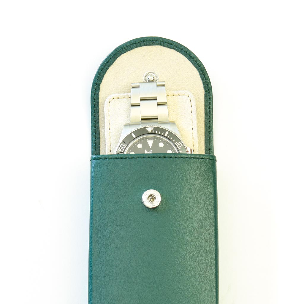 Everest Leder Uhren Etui