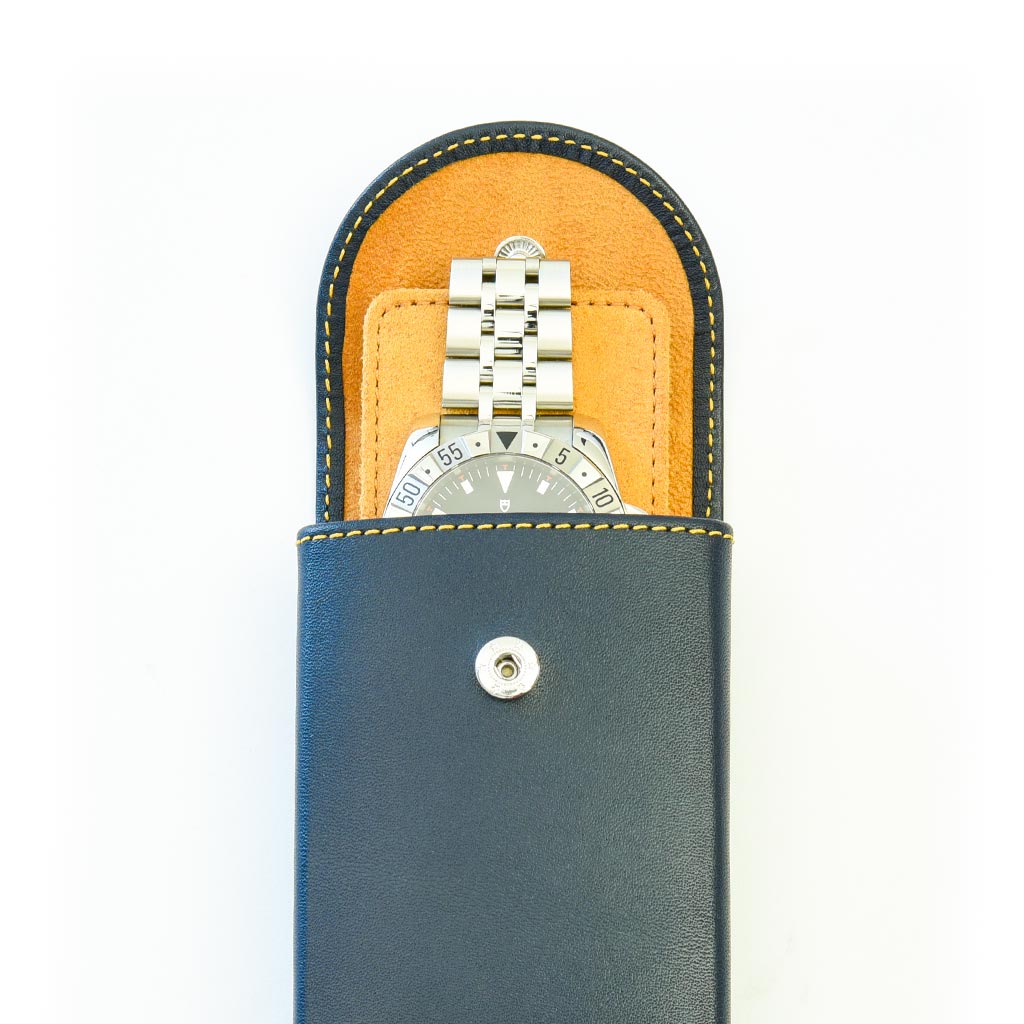 Everest Leder Uhren Etui