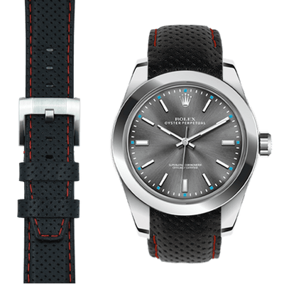 Rolex Oyster Perpetual lederarmband