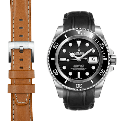 Rolex Submariner Ceramic lederarmband