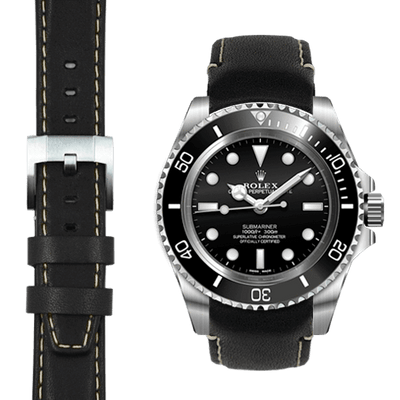 Rolex Submariner Ceramic lederarmband